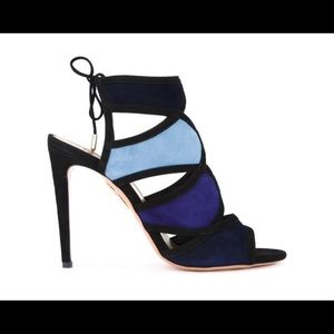 Aquazurra blue Vika Sandals